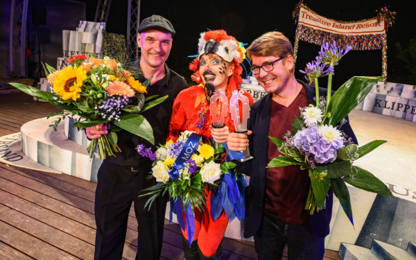 Uckermark-Oskar 2018: Tilman Hintze, Katarzyna Kunicka, Fabian Ranglack