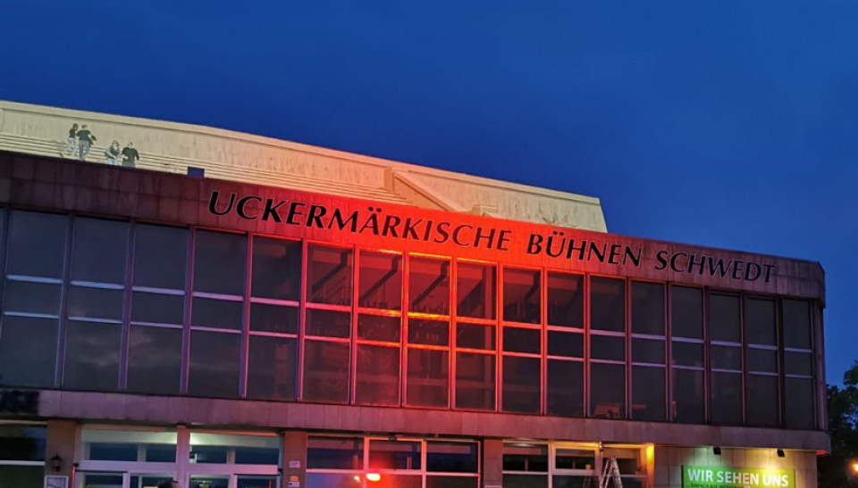Night of Light in Schwedt