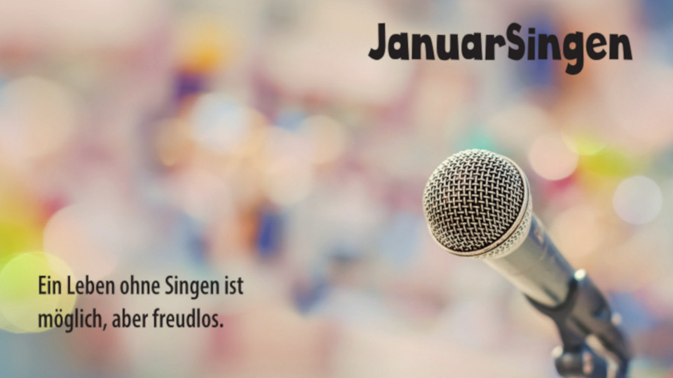 JanuarSingen – Die ubs suchen regionale Gesangstalente!