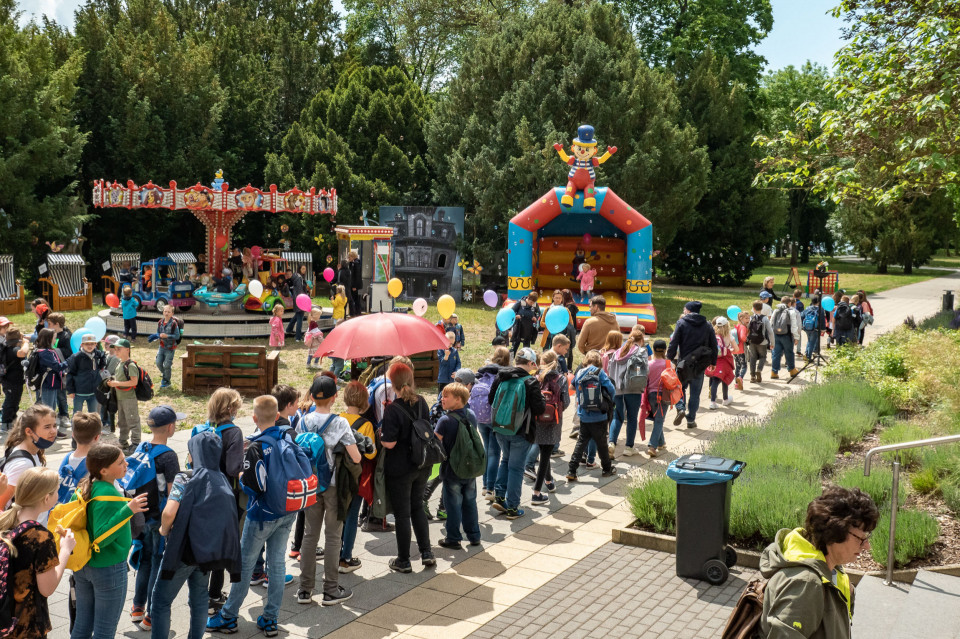 Leuchtende Kinderaugen bei den Deutsch-polnischen Theatertagen in Schwedt