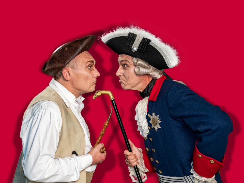 Fritz und Müller laden mit neuem Kabarettprogramm zu Tisch