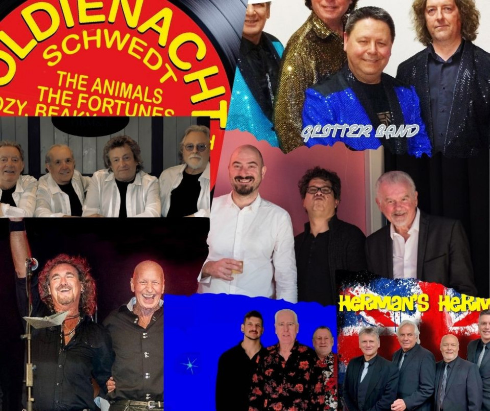 Oldienacht - Die Originalbands der 60er und 70er Jahre