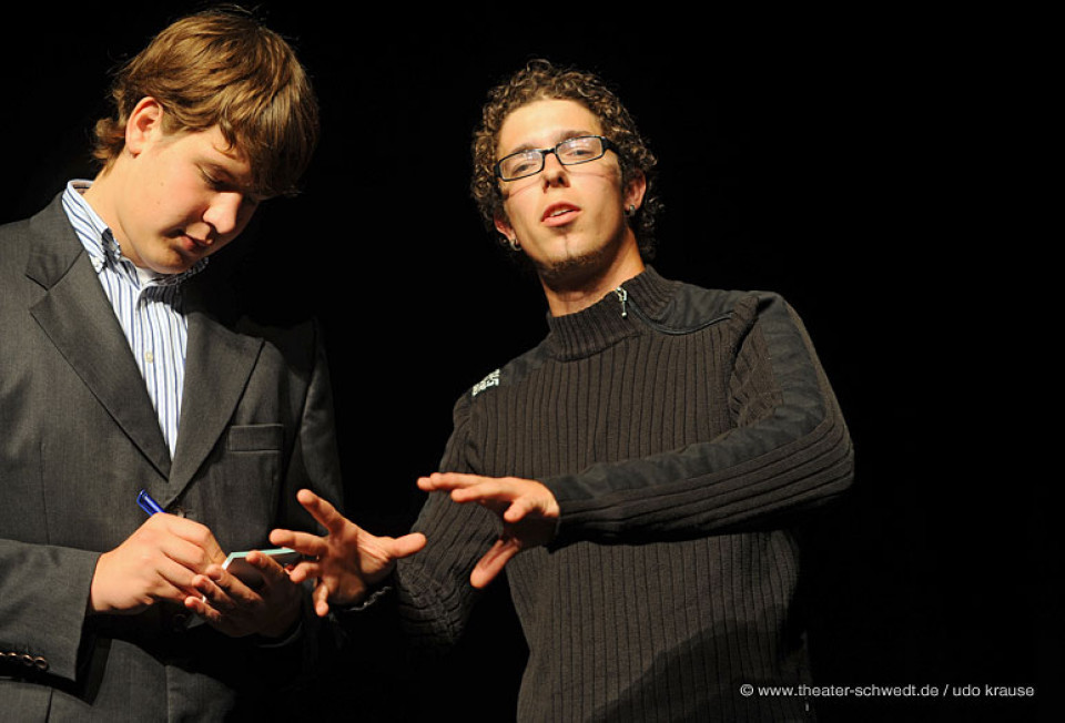 Das Dreyfus-Syndrom, Kurs Darstellendes Spiel, Klasse 11, C.-F.-Gauß-Gymnasium Schwedt/Oder