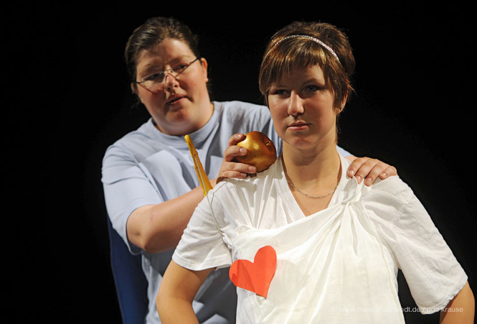 Das Urteil des Paris, Kurs Darstellendes Spiel, Klasse 12, Gesamtschule Talsand Schwedt/Oder