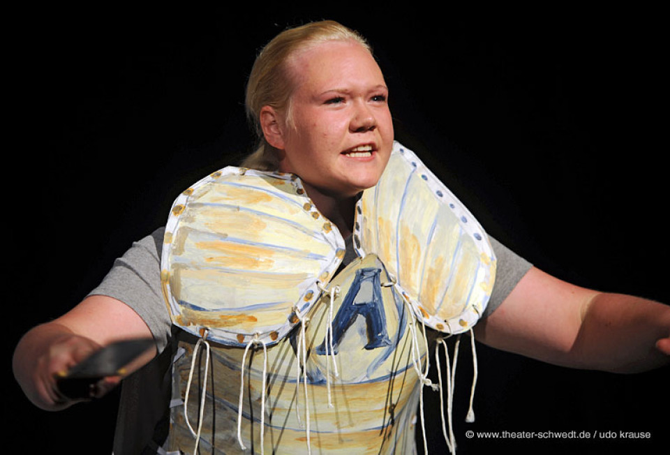 Das Urteil des Paris, Kurs Darstellendes Spiel, Klasse 12, Gesamtschule Talsand Schwedt/Oder