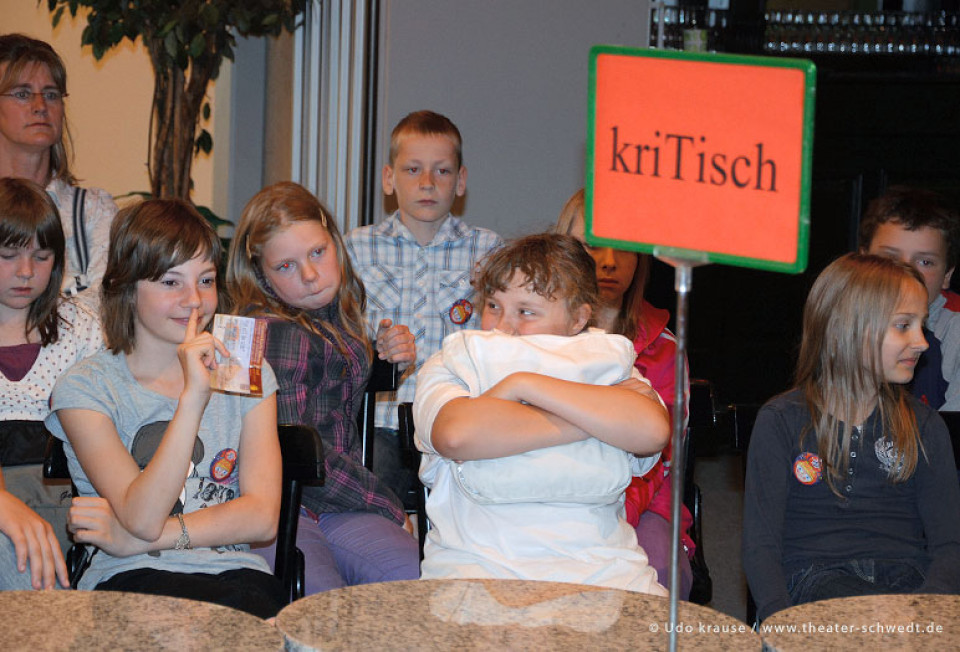 KriTisch zu Ich will das nicht! / Klasse 6a, Schule Finowfurt, Mach-Mit-Theater