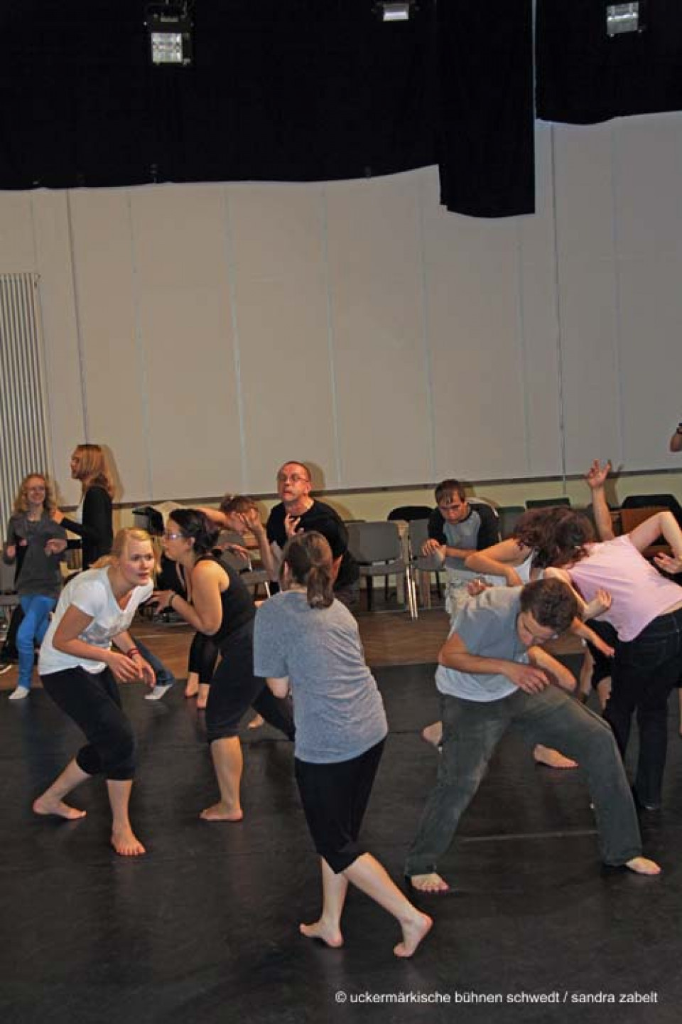 Werkstatt: Spielerische Improvisation mit Janusz Janiszewski (Theaterpädagoge und Regisseur)