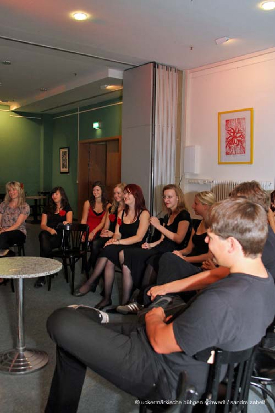 KriTisch zu Milchwache Stadt / Kurs Darstellendes Spiel, Klasse 13, C.-F.-Gauß-Gymnasium Schwedt/Oder