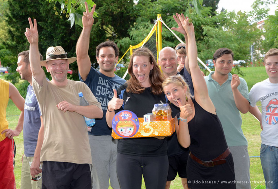 Schultheaterfestvolleyballturnier - Siegerehrung