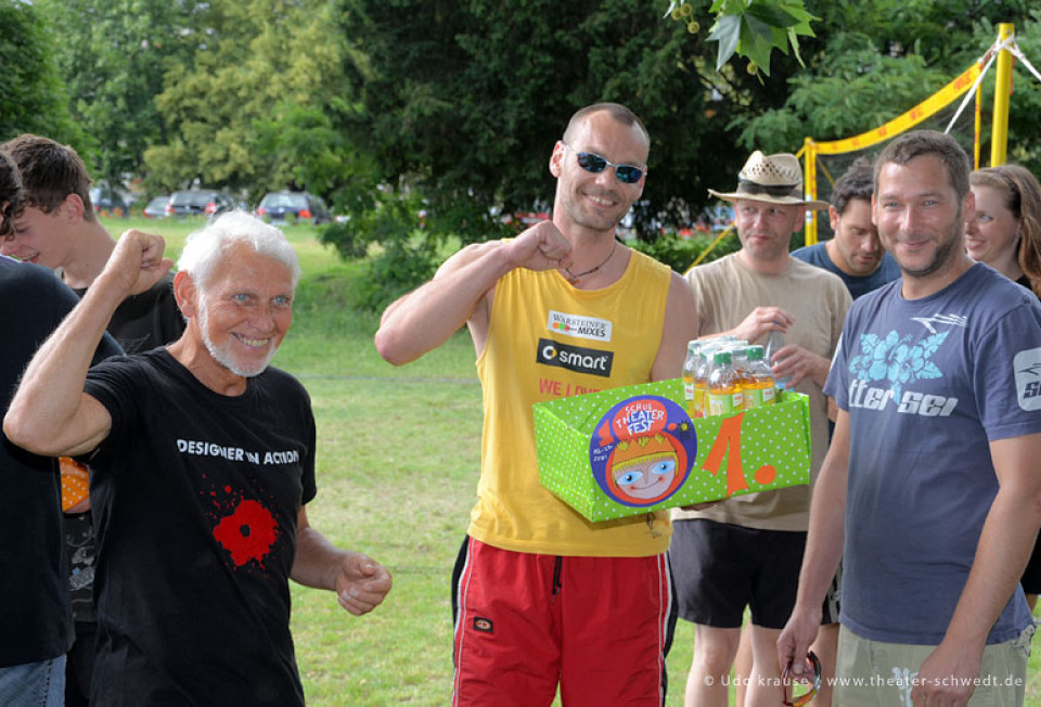 Schultheaterfestvolleyballturnier - Siegerehrung