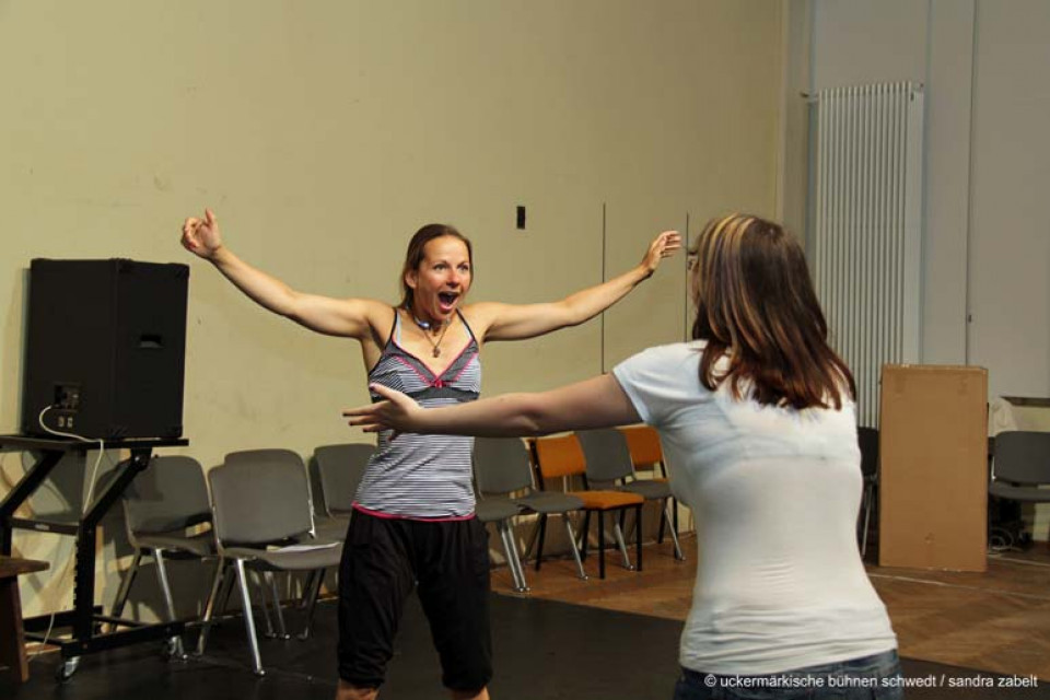 Werkstatt: Psychologische Gesten mit Madlen Wegner (Schauspielschülerin)