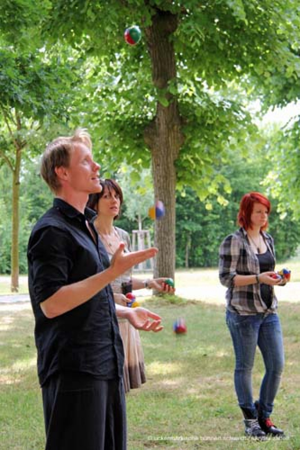 Werkstatt: Jonglieren lernen - Leitung: Peter Borth