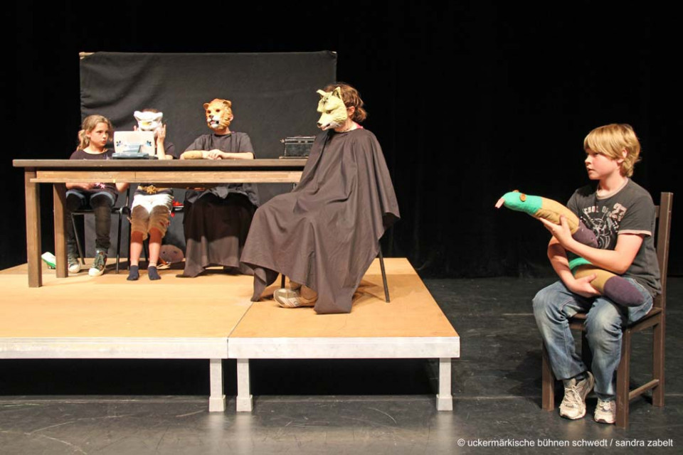 Das Gericht der Tiere - Kl. 4/5, Evangelische Salveytal-Grundschule Tantow