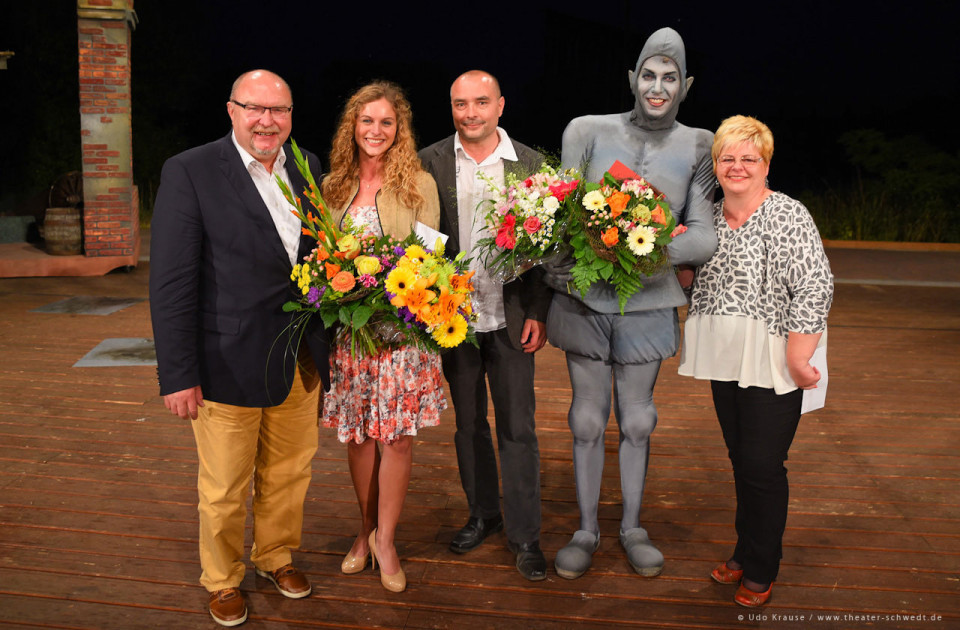 v.l.n.r.: Dietmar Rietz, Larissa Kristina Puhlmann, Heiko Schulze, Daniel Heinz, Ute Schäfer