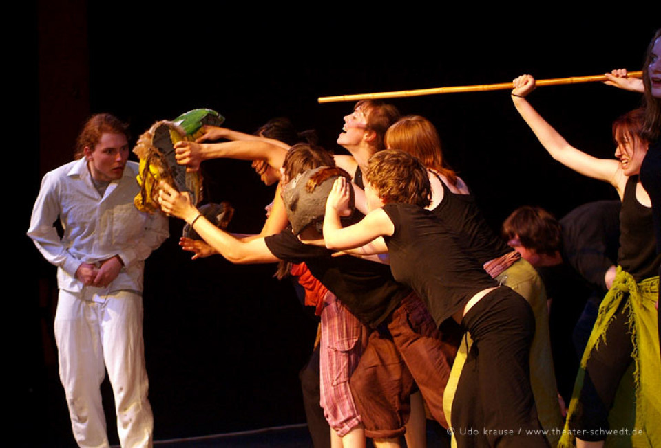 Der Löwe und die Perle / Theater Frankfurt (Theater im Schuppen e.V.) Frankfurt (Oder)