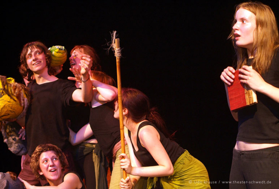 Der Löwe und die Perle / Theater Frankfurt (Theater im Schuppen e.V.) Frankfurt (Oder)
