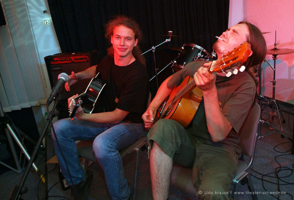 Jamsession mit jungen Schwedter Musikern