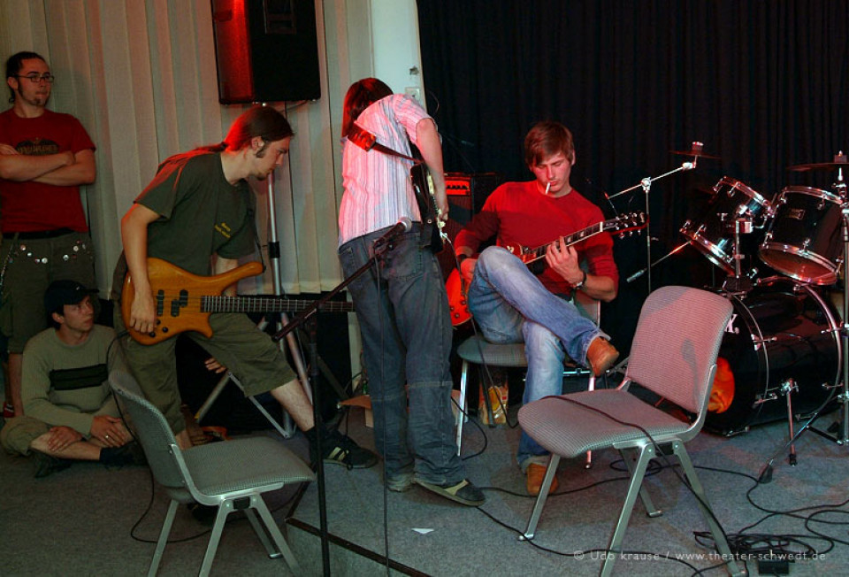 Jamsession mit jungen Schwedter Musikern