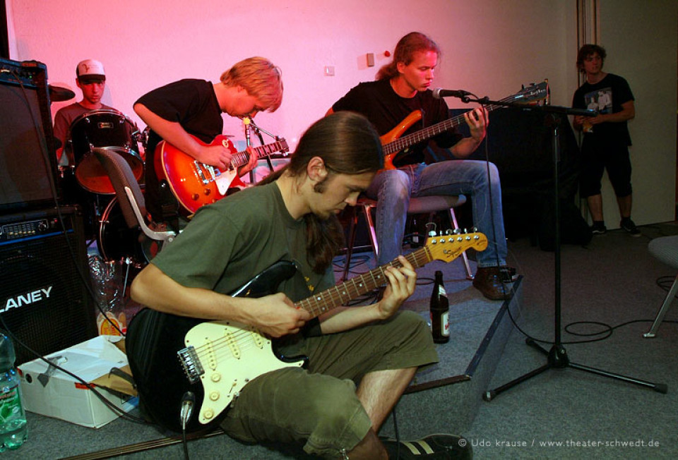 Jamsession mit jungen Schwedter Musikern