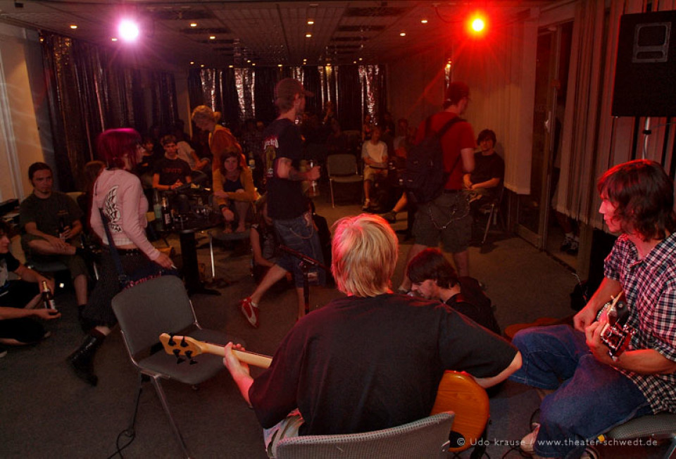 Jamsession mit jungen Schwedter Musikern