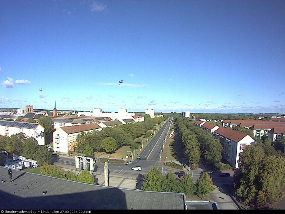 Besucher auf dem Dach (hinzugefügt von Schwedter am 27.09.2024)