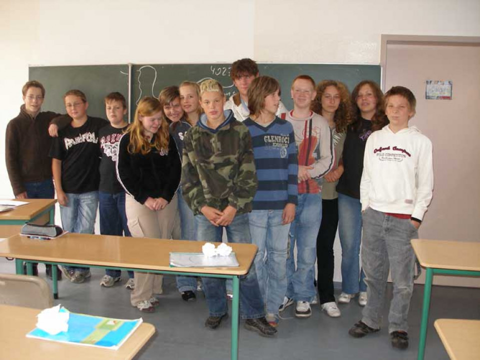 Ehm-Welk-Oberschule Angermünde, Kl. 9 d und 9 c.